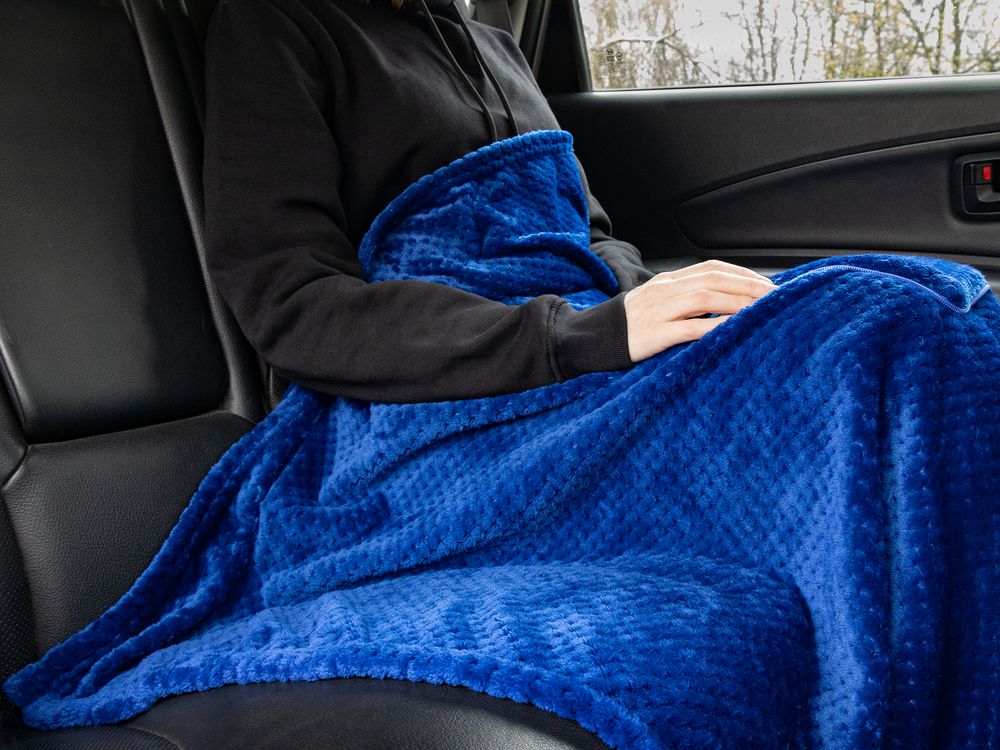 Плед-подушка Dreamscape, синий — изображение 10