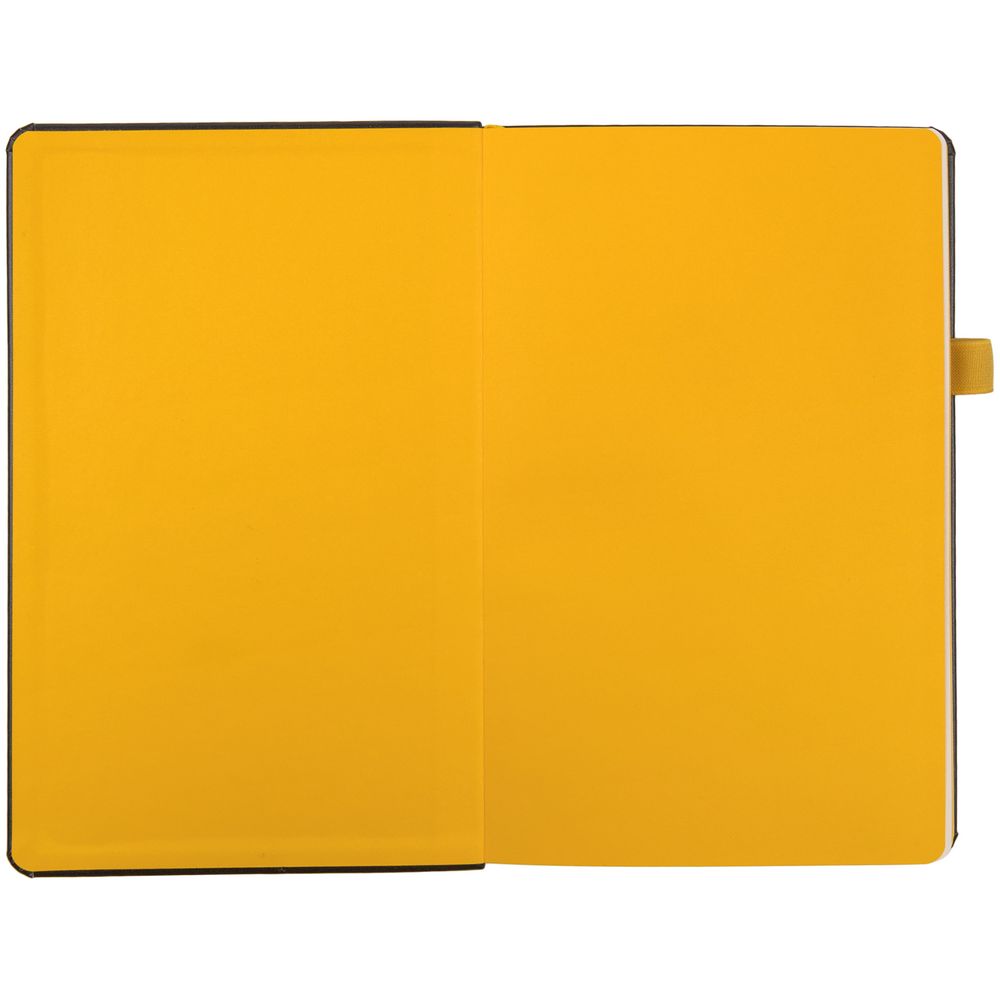 Ежедневник Ton, недатированный, черный с желтым — изображение 5