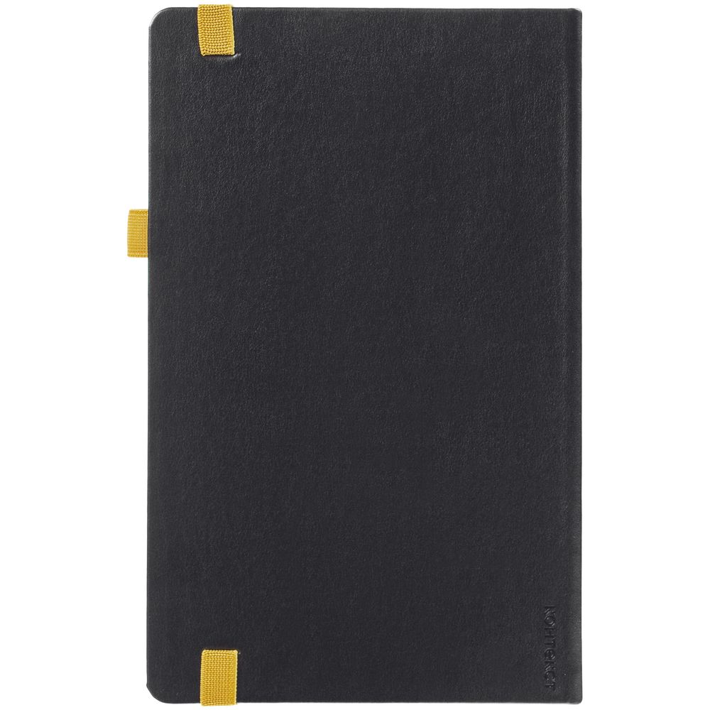 Ежедневник Ton, недатированный, черный с желтым — изображение 4