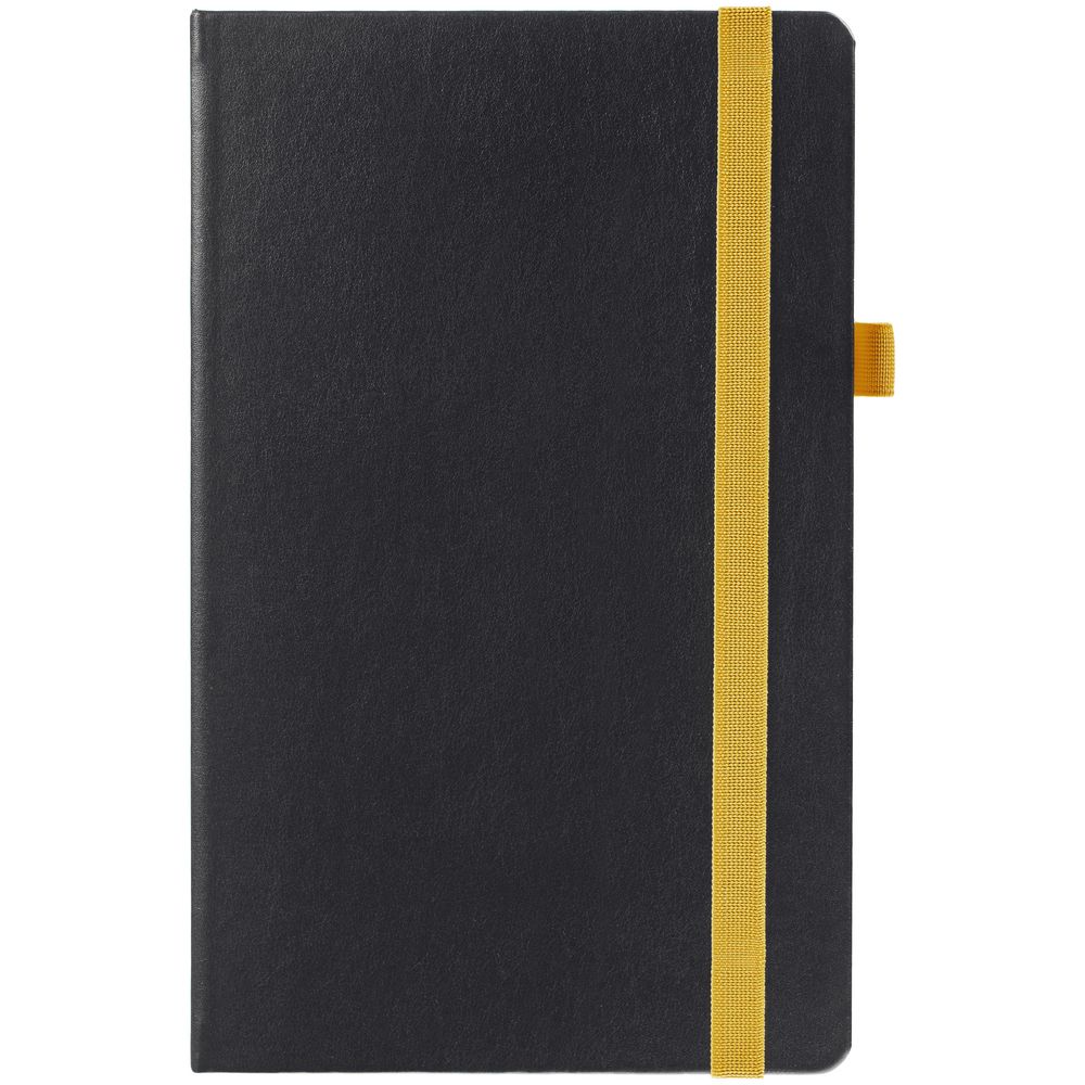 Ежедневник Ton, недатированный, черный с желтым — изображение 3