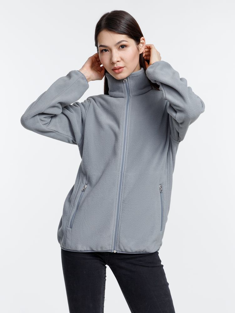 Куртка флисовая унисекс Nesse, серая — изображение 7