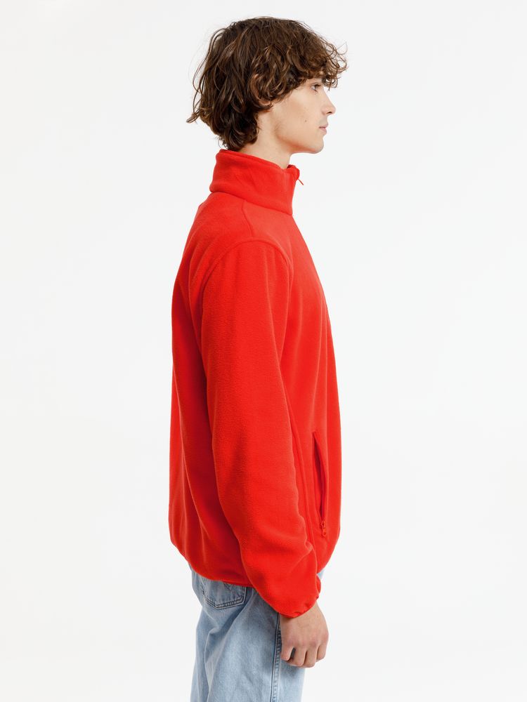 Куртка флисовая унисекс Nesse, красная — изображение 9