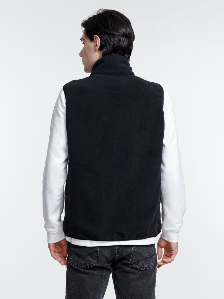 Жилет флисовый унисекс Nesse, черный — изображение 12