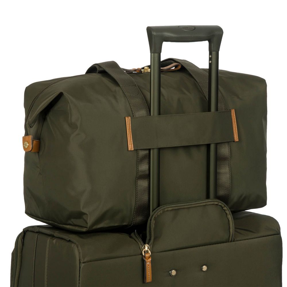 Сумка дорожная X-Collection 2 в 1, оливковая — изображение 8
