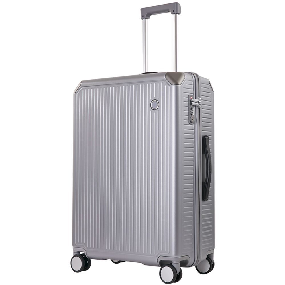 Чемодан Shogun L, серебристый — изображение 2