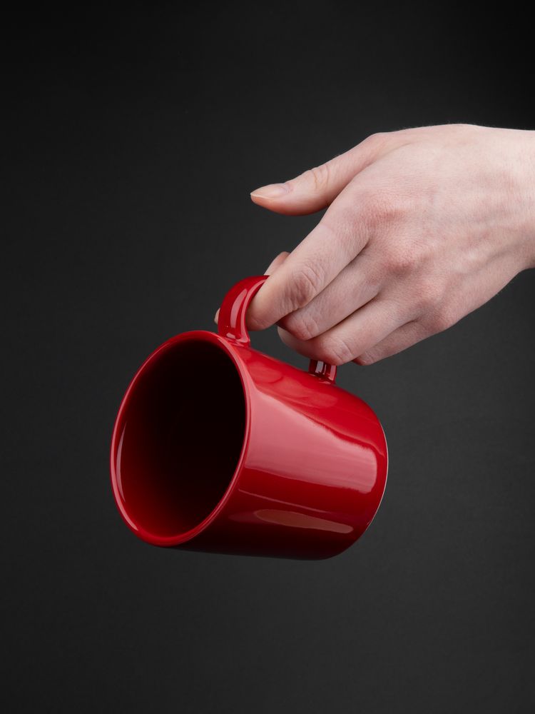 Кружка Valotti Medio, красная — изображение 9