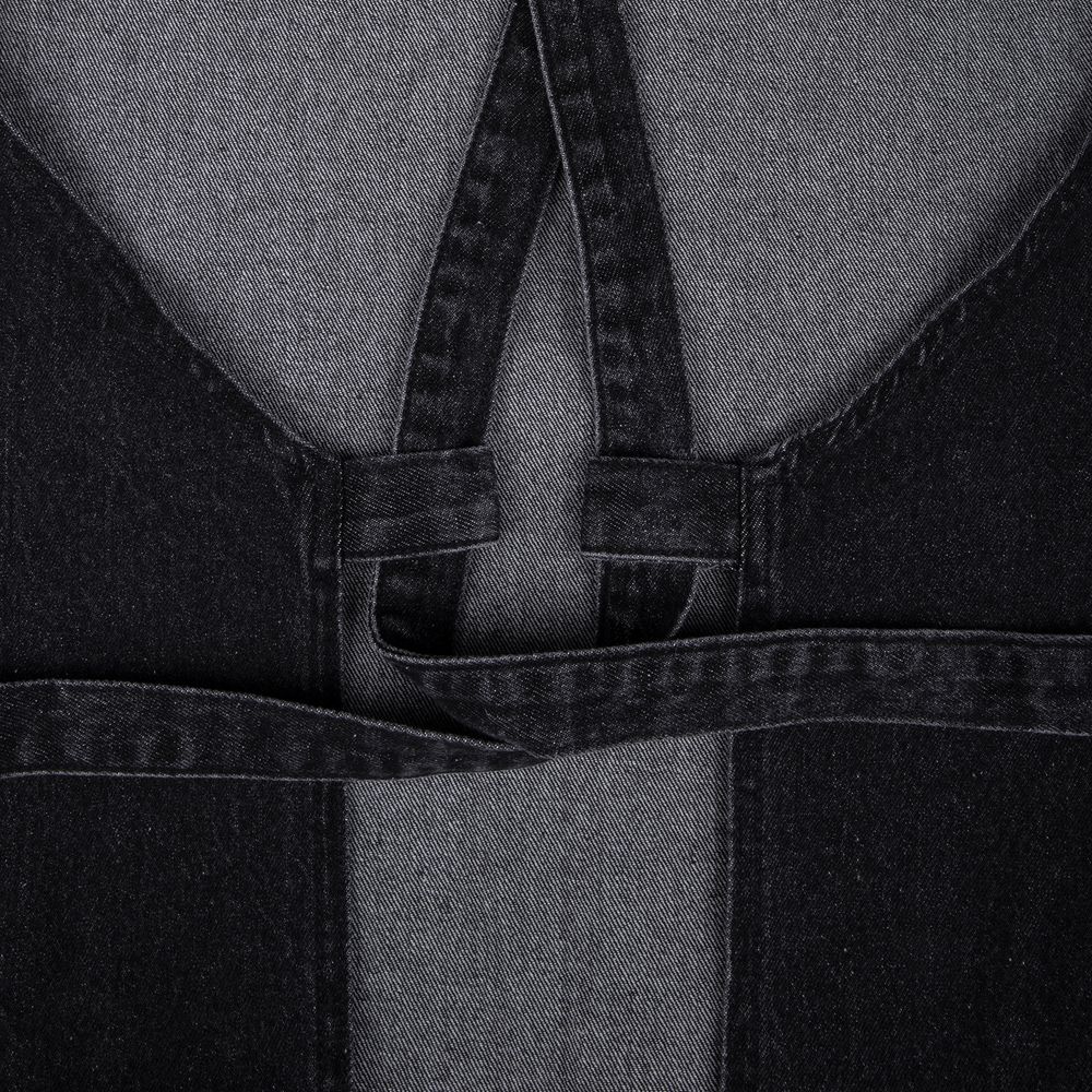 Фартук джинсовый E2, черный — изображение 10