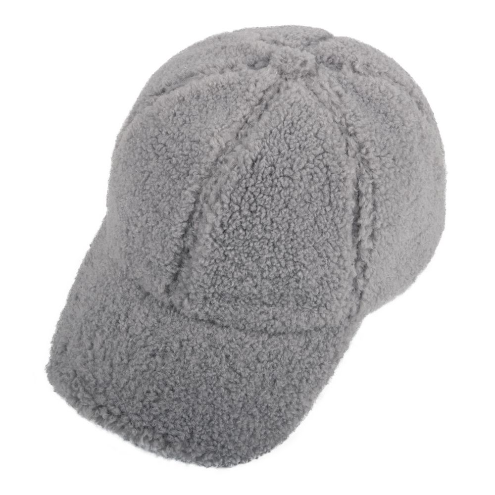 Бейсболка Oblako, утепленная, серая — изображение 3