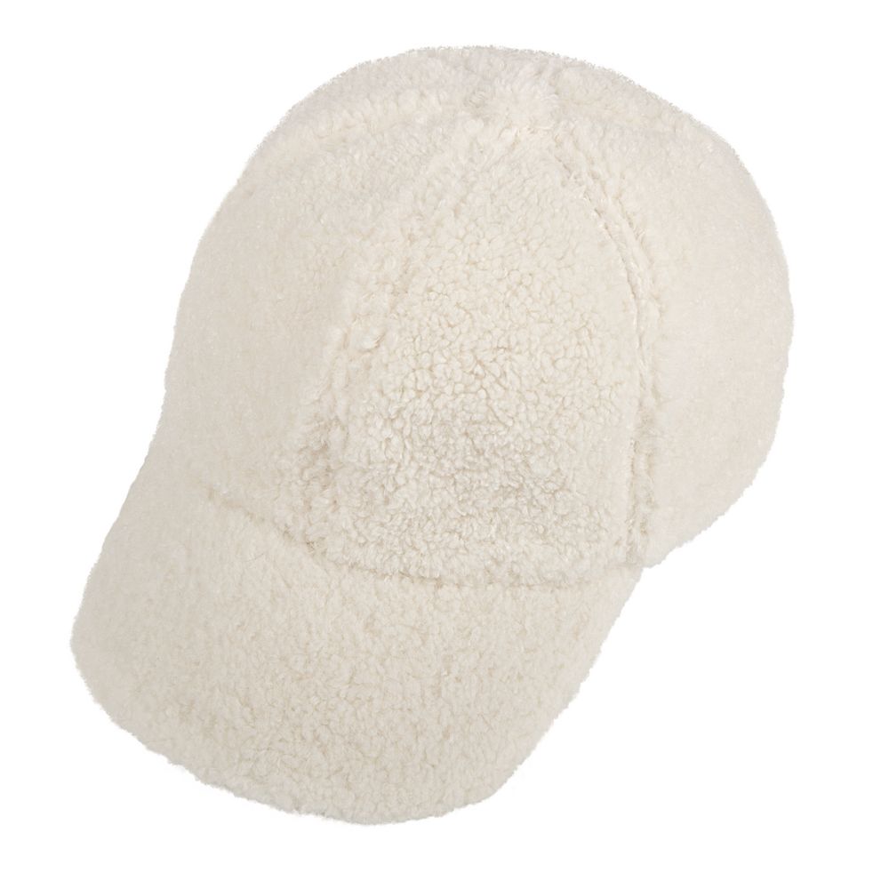 Бейсболка Oblako, утепленная, молочно-белая — изображение 3