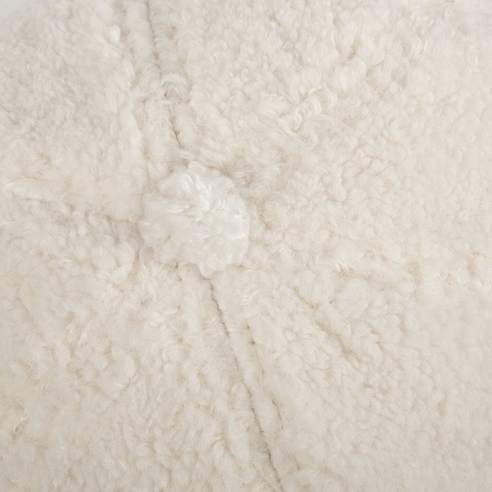 Бейсболка Oblako, утепленная, молочно-белая — изображение 6