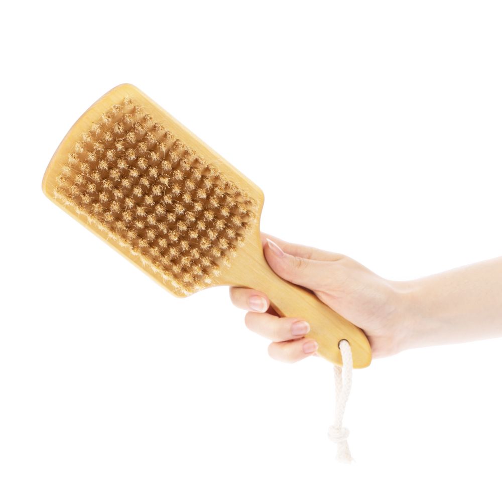 Щетка для сухого массажа Sundarata, средняя — изображение 5