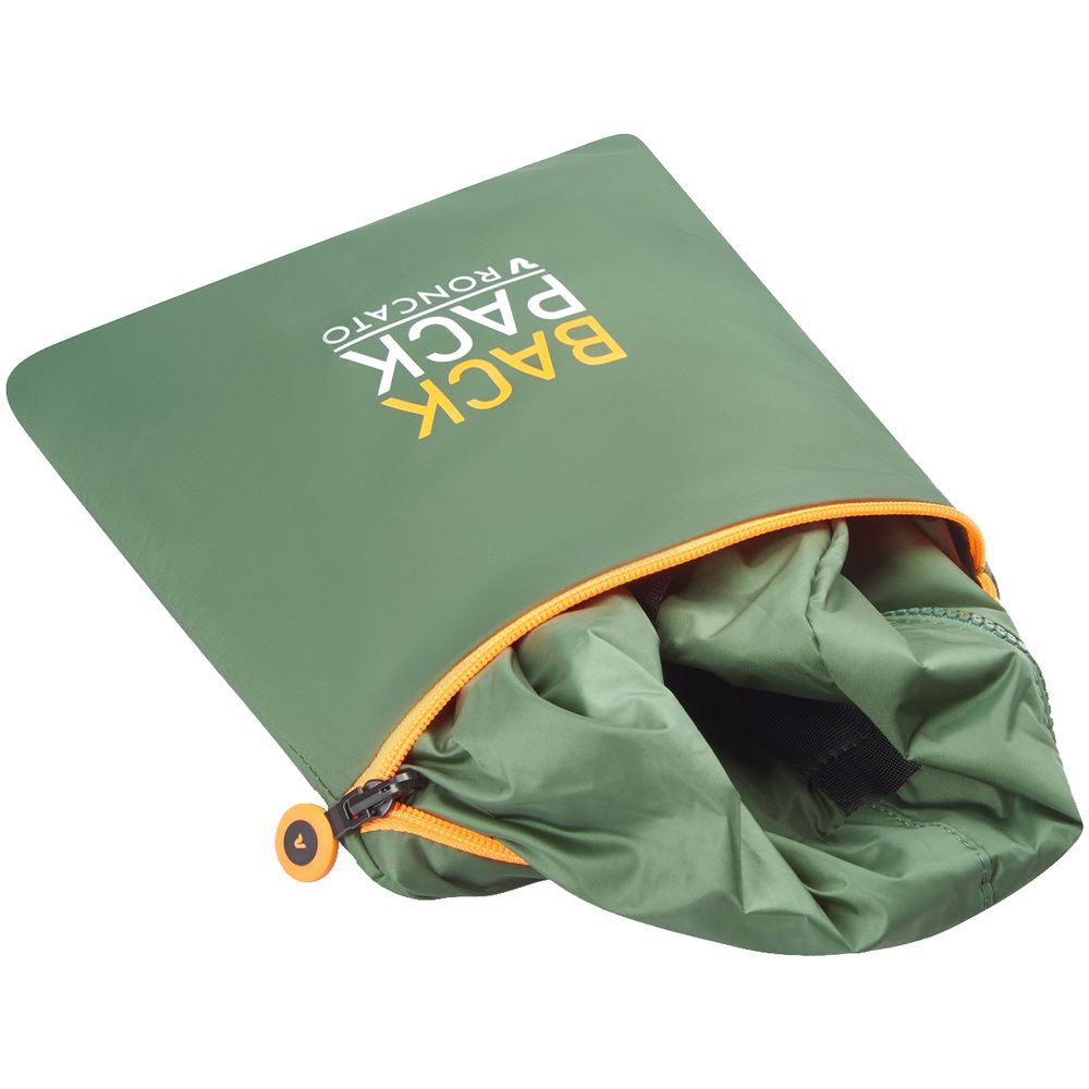 Складной рюкзак Compact Neon, зеленый — изображение 7