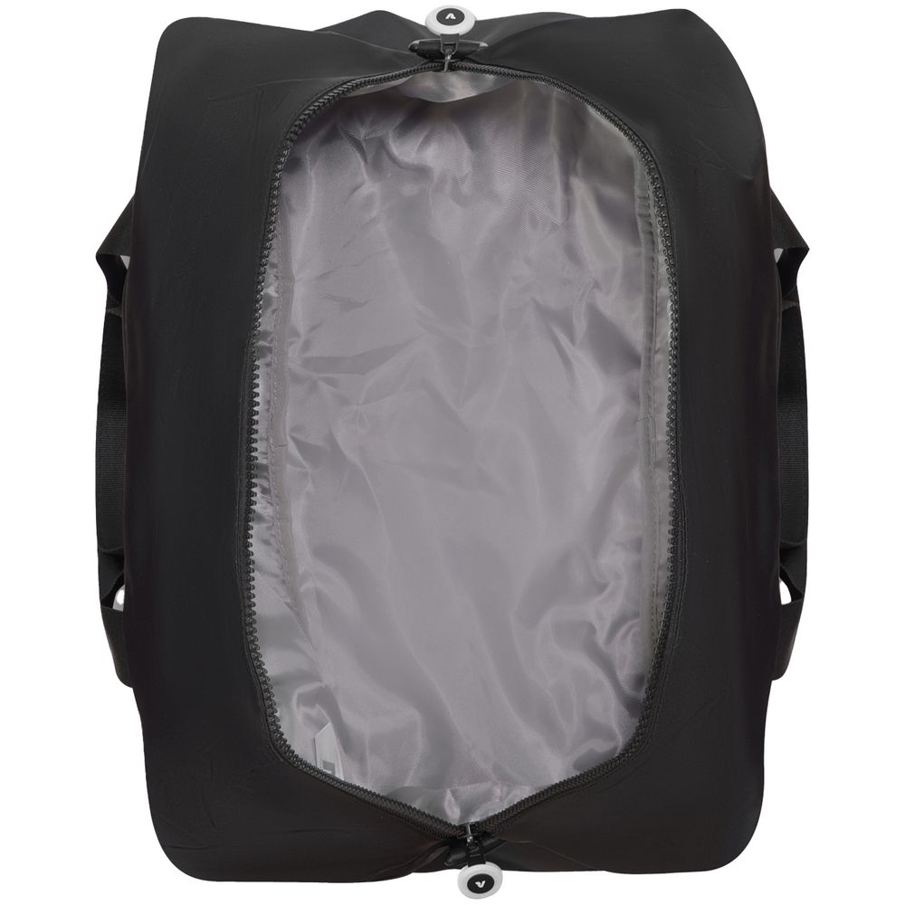 Сумка дорожная Compact Neon, черная с белым — изображение 6