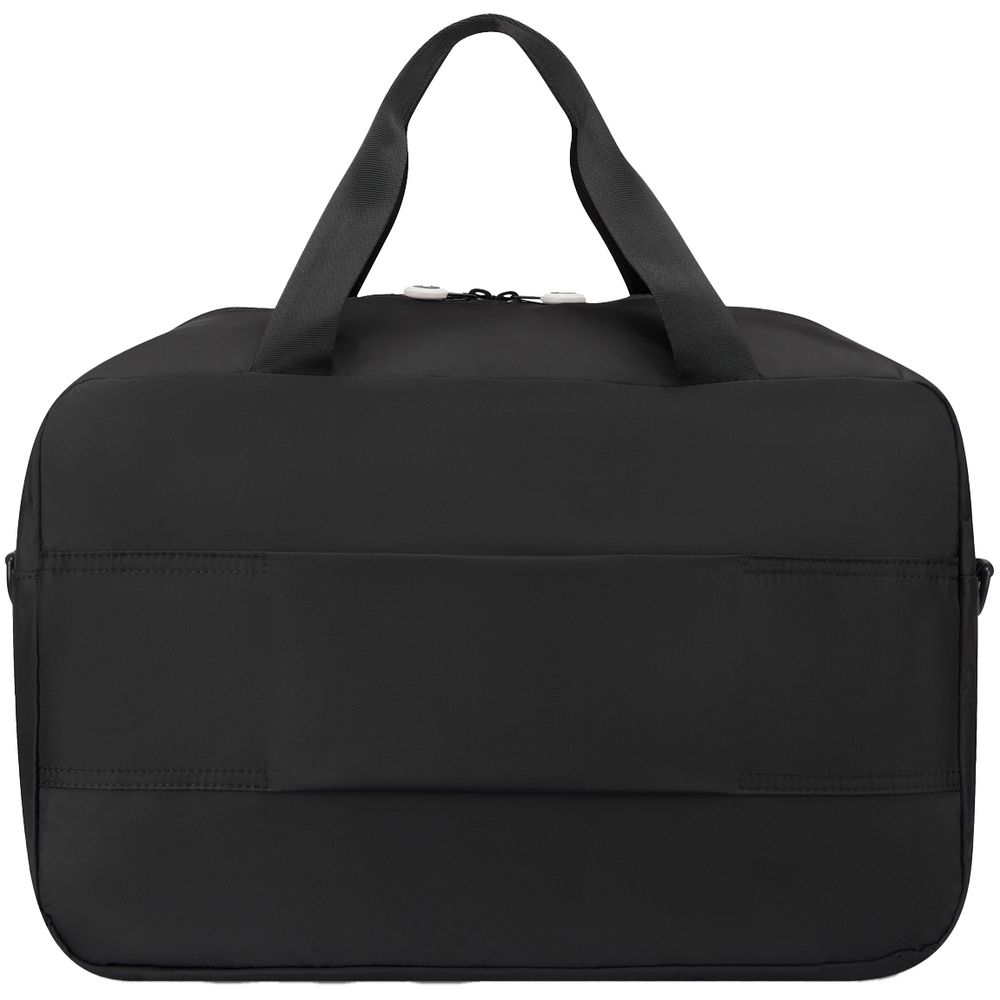 Сумка дорожная Compact Neon, черная с белым — изображение 4