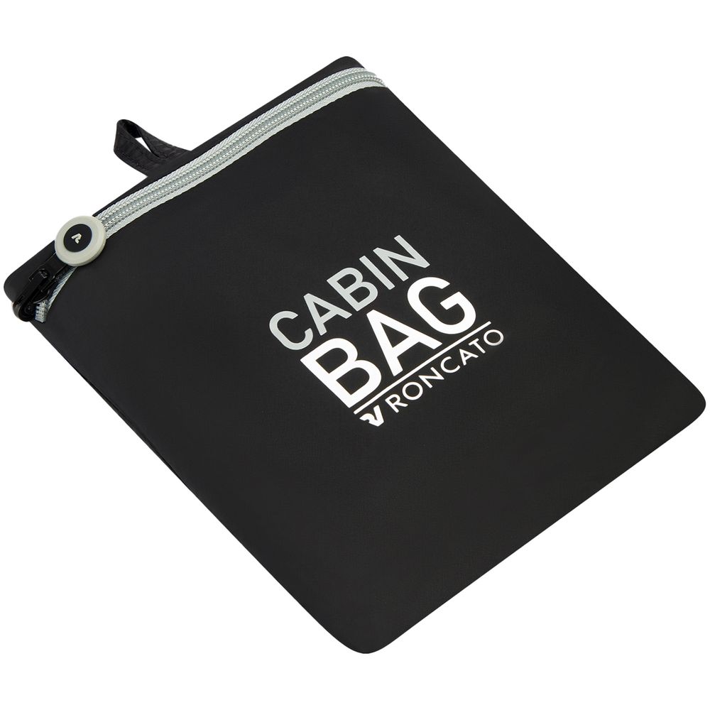 Сумка дорожная Compact Neon, черная с белым — изображение 7