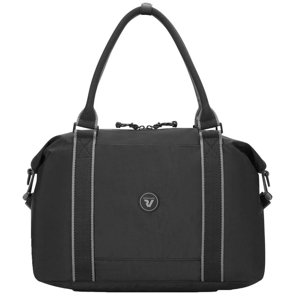Сумка дорожная Rolling, черная — изображение 3