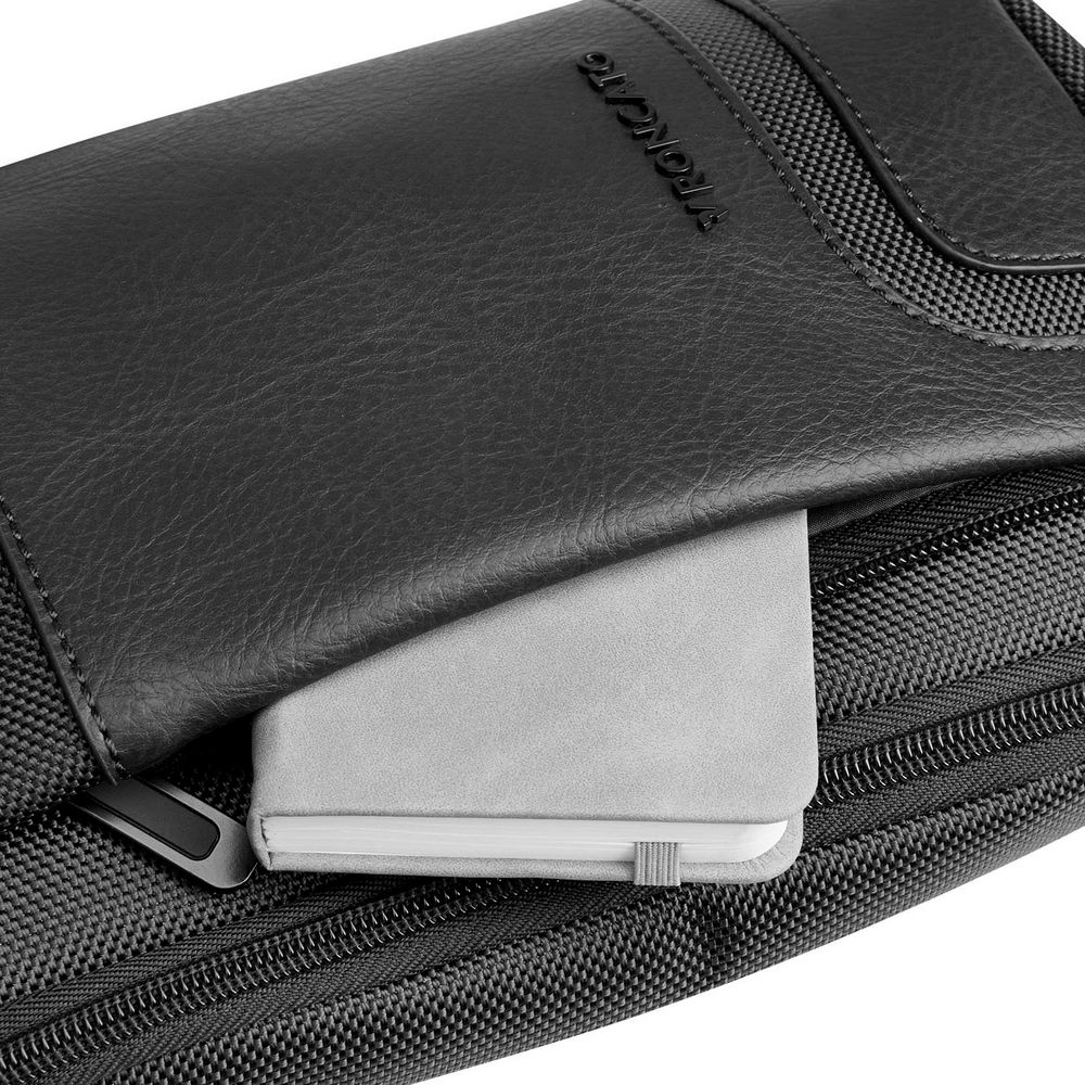 Сумка поясная Panama, черная — изображение 6