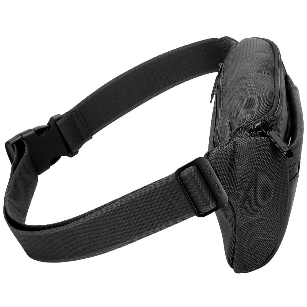 Сумка поясная Panama, черная — изображение 5