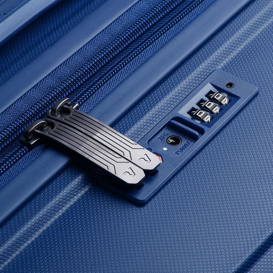 Чемодан Butterfly L, синий — изображение 10