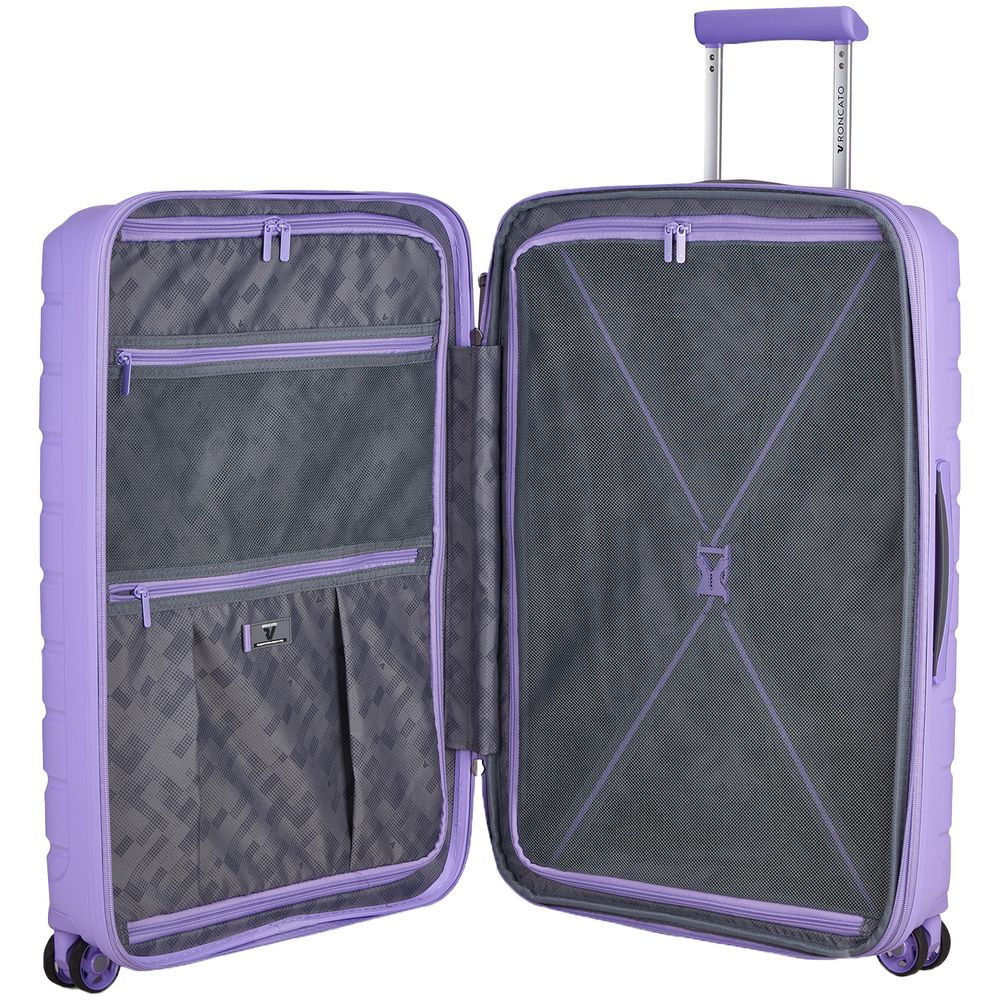 Чемодан Butterfly M, фиолетовый — изображение 7
