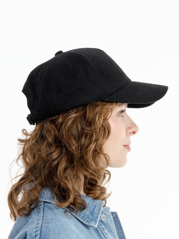 Бейсболка Woolridge, черная — изображение 12