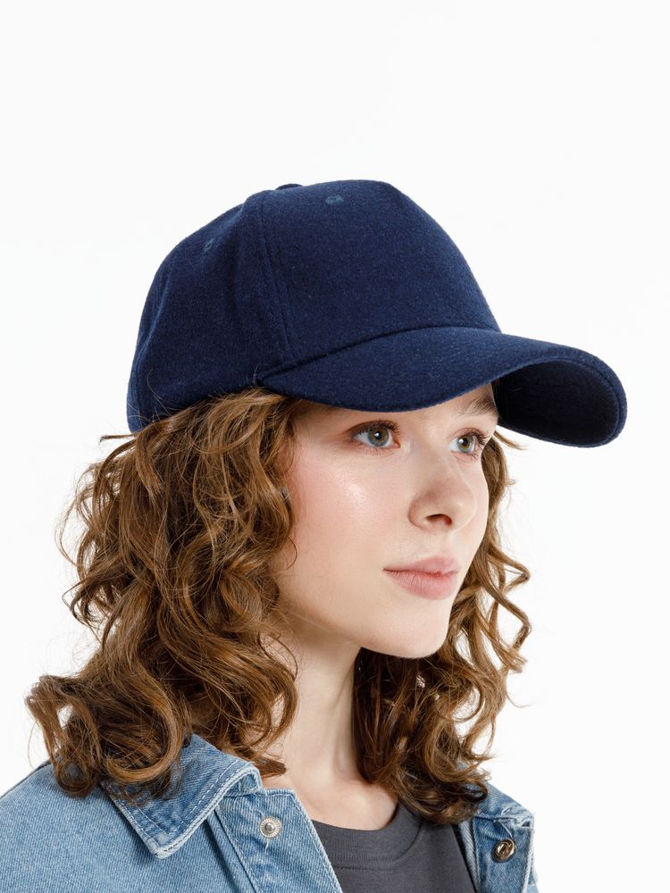 Бейсболка Woolridge, темно-синяя — изображение 11