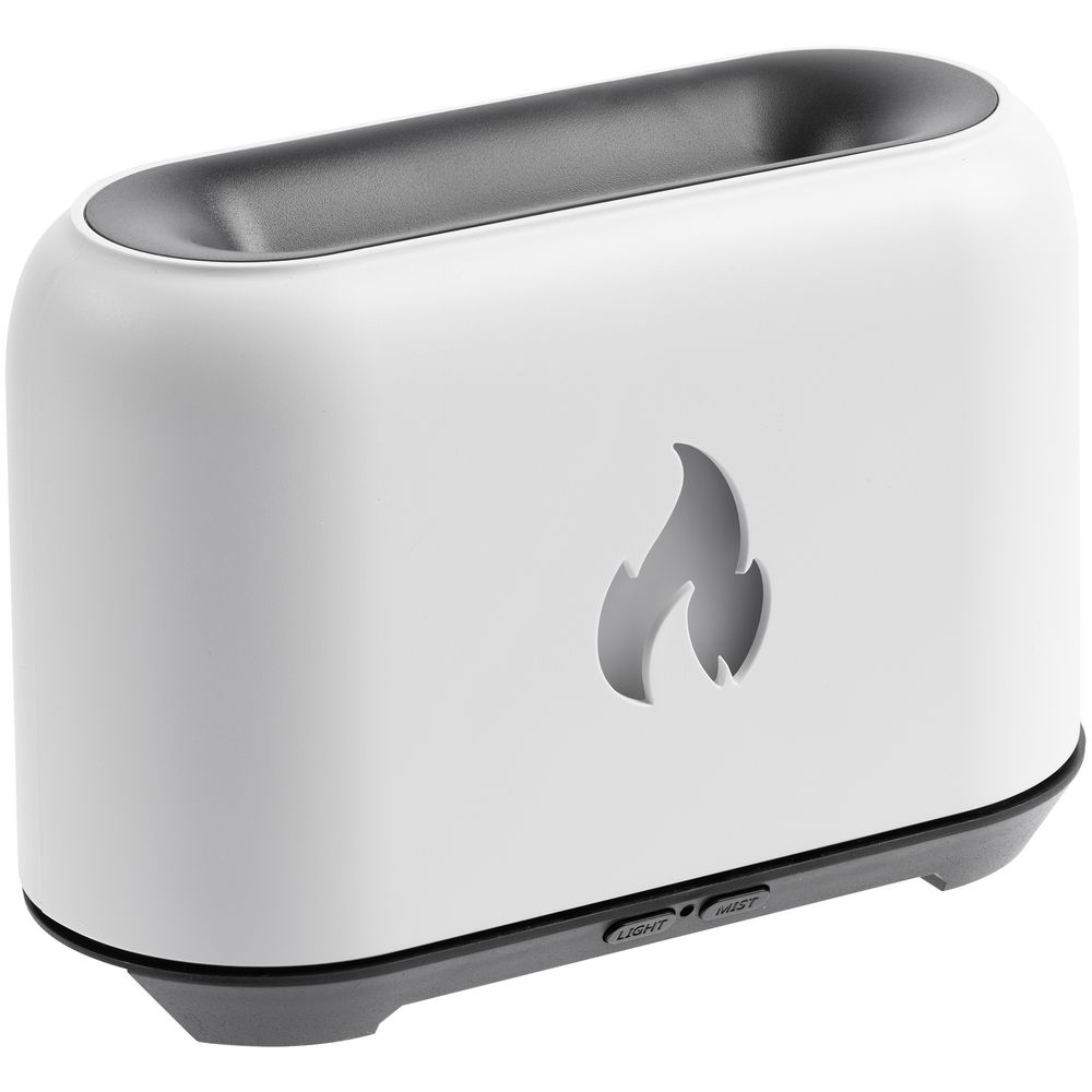 Увлажнитель-ароматизатор Fire Flick с имитацией пламени, белый — изображение 3