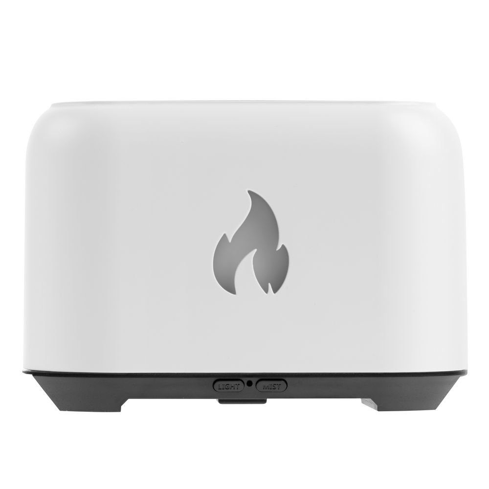 Увлажнитель-ароматизатор Fire Flick с имитацией пламени, белый — изображение 4