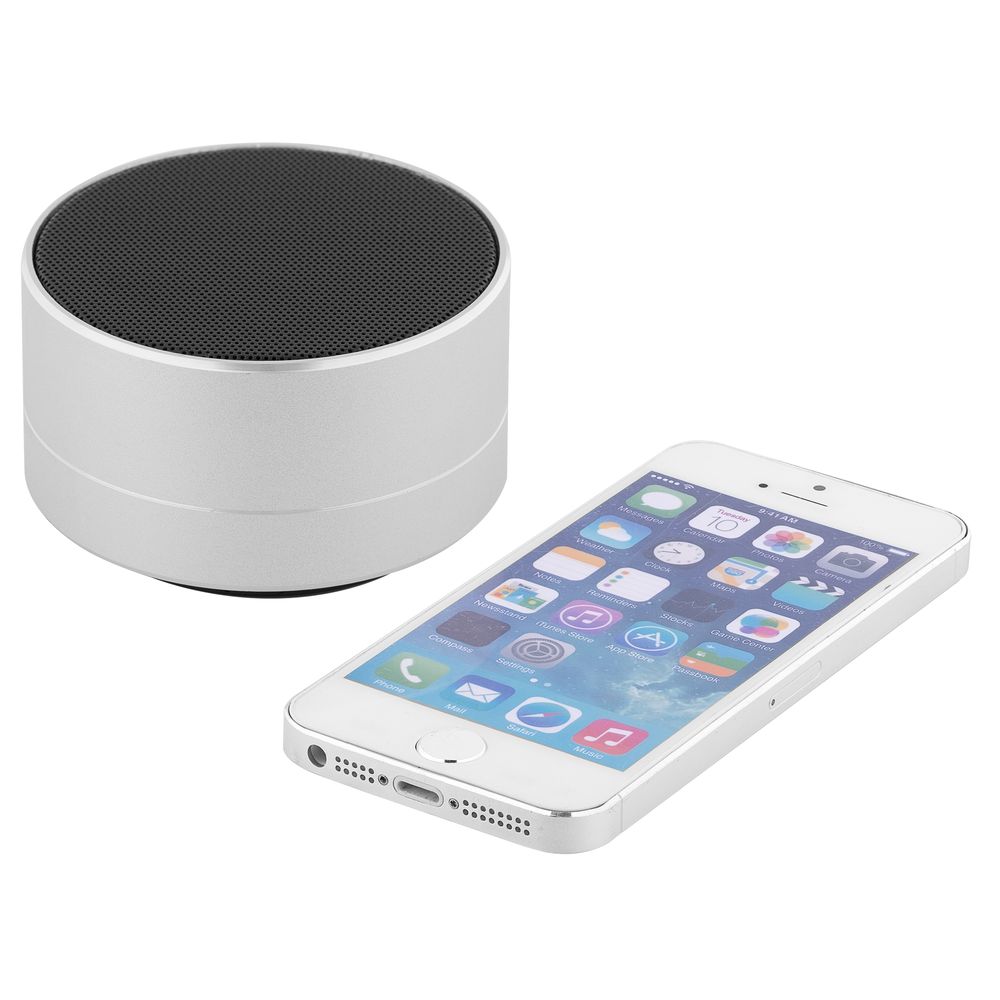 Беспроводная колонка Easy, серебристая — изображение 9