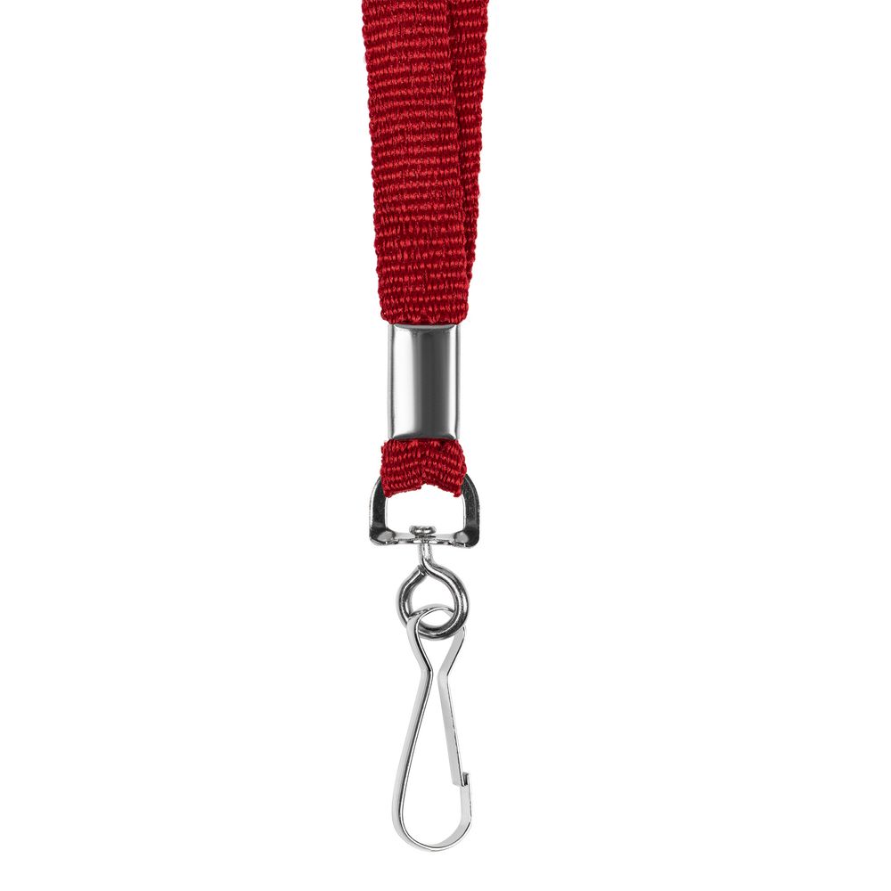Лента с карабином Colorplan, красная — изображение 4