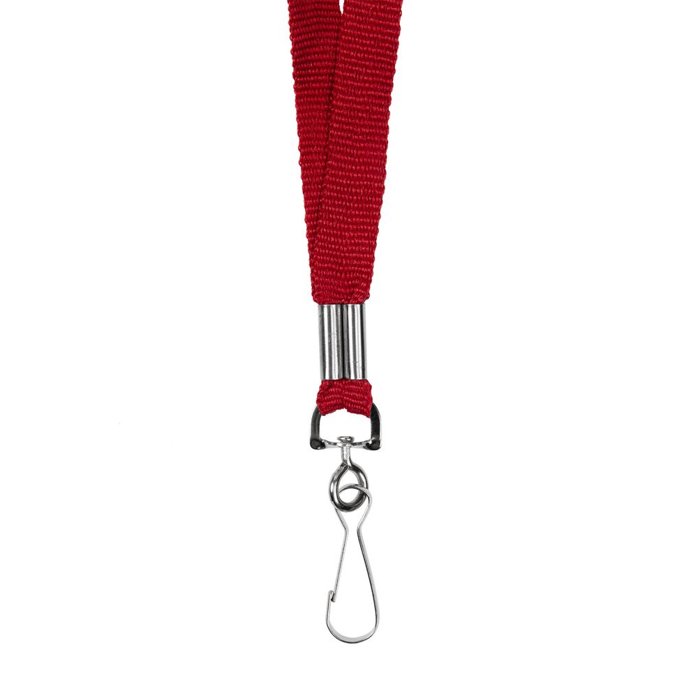Лента с карабином Colorplan, красная — изображение 5