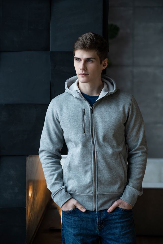 Толстовка мужская Parkwick красный меланж — изображение 7