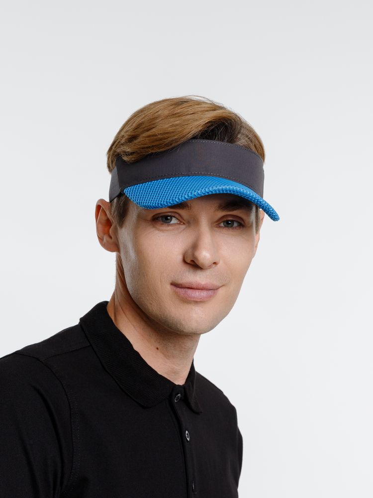 Козырек Grand Slam, темно-серый с синим — изображение 6