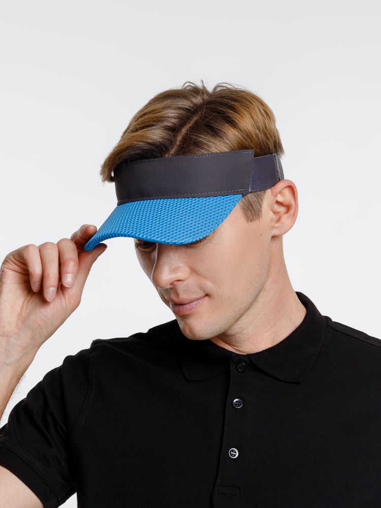 Козырек Grand Slam, темно-серый с синим — изображение 7