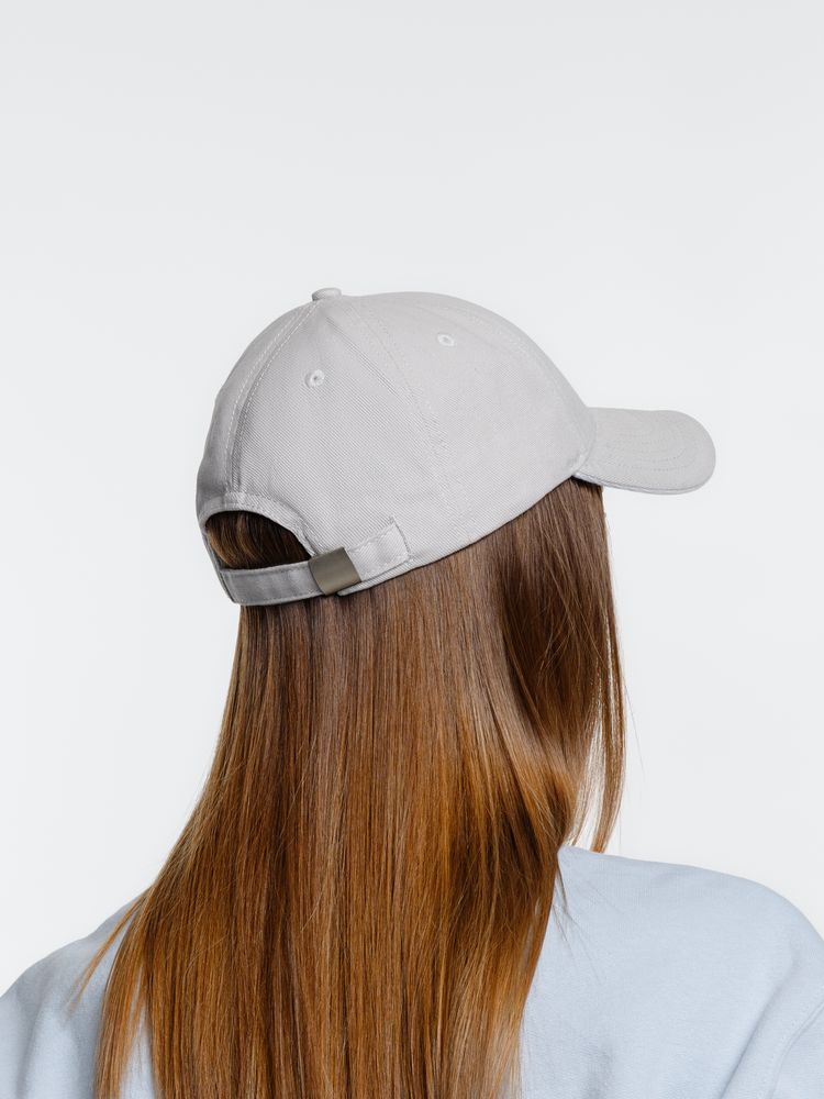 Бейсболка Spiker, серая с белым — изображение 12