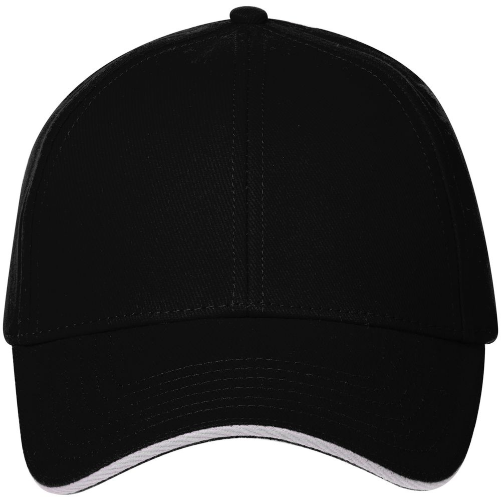 Бейсболка Spiker, черная с белым — изображение 4