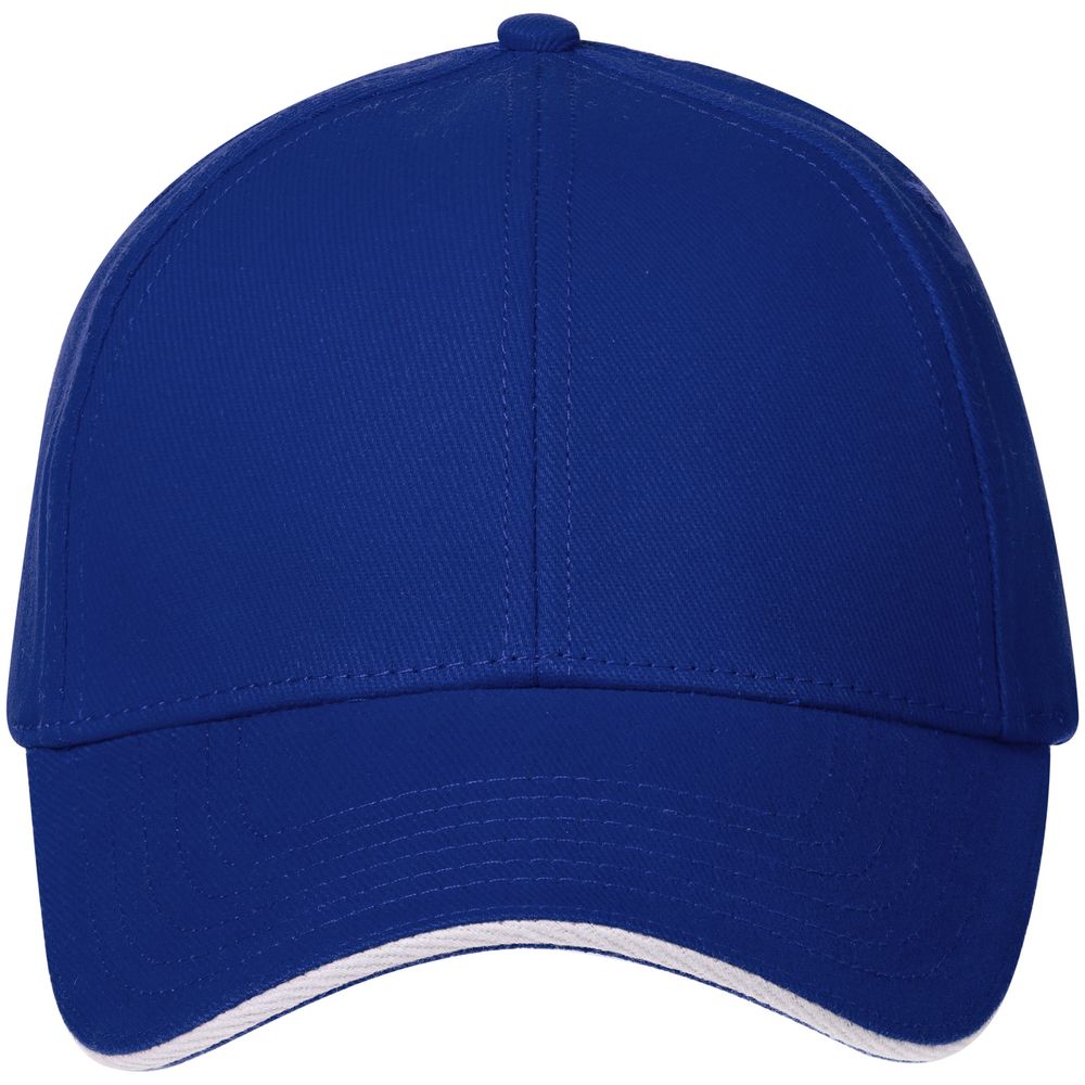 Бейсболка Spiker, ярко-синяя с белым — изображение 4