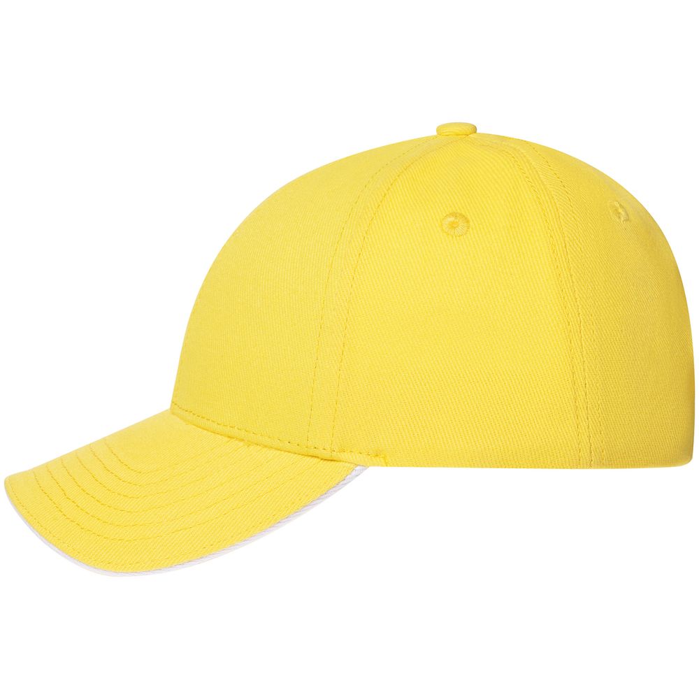 Бейсболка Spiker, желтая с белым — изображение 3