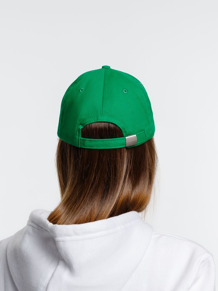 Бейсболка Spiker, зеленая с белым — изображение 9