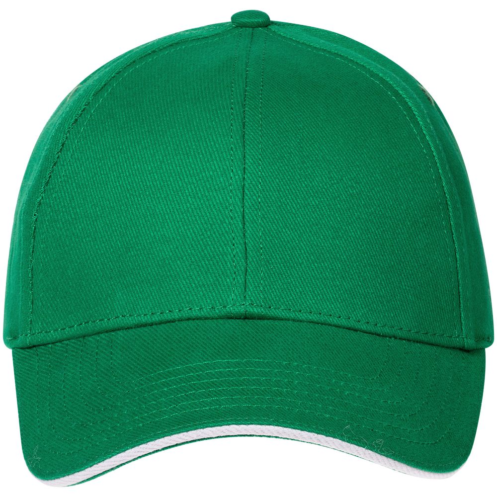 Бейсболка Spiker, зеленая с белым — изображение 5