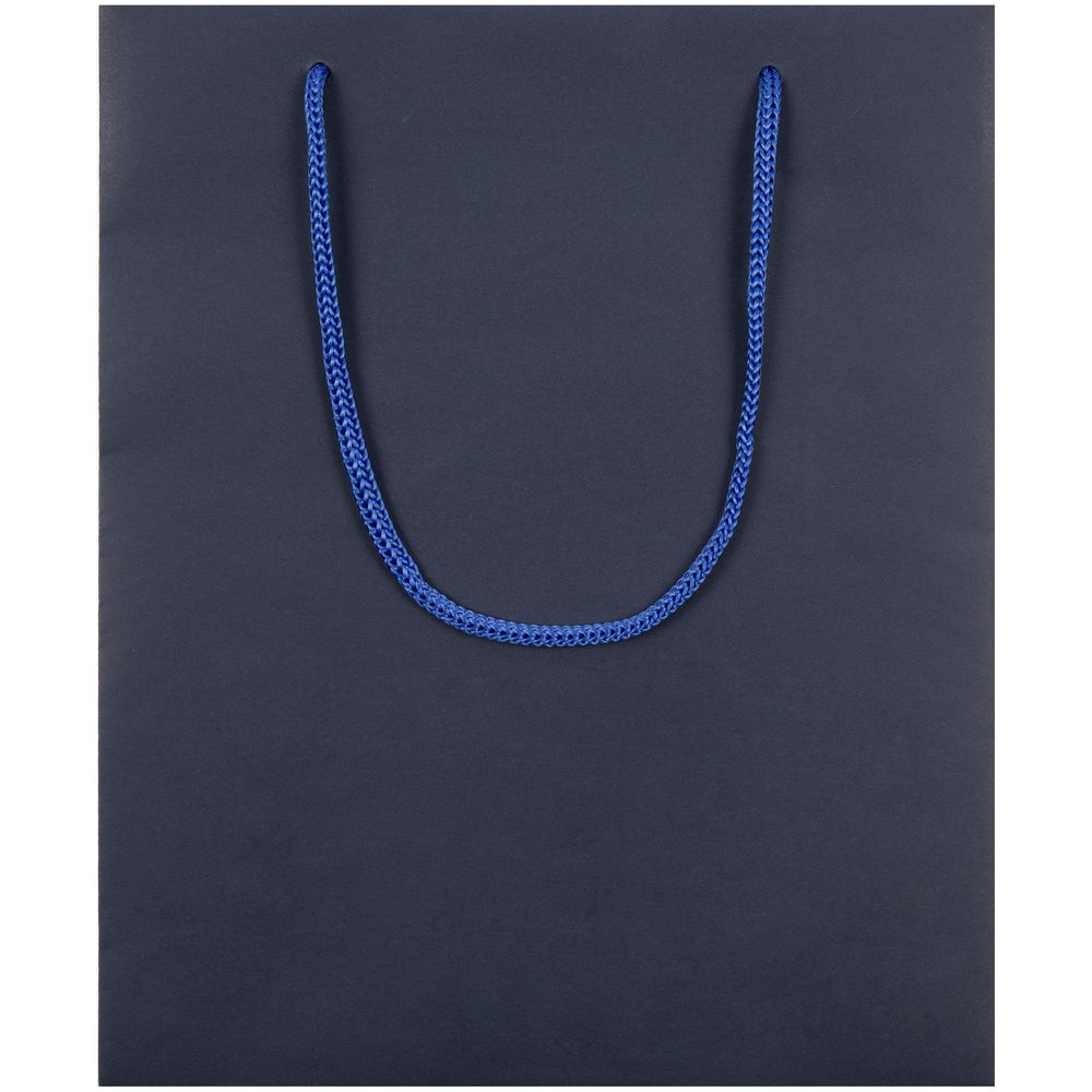 Пакет бумажный Vid M, синий — изображение 3