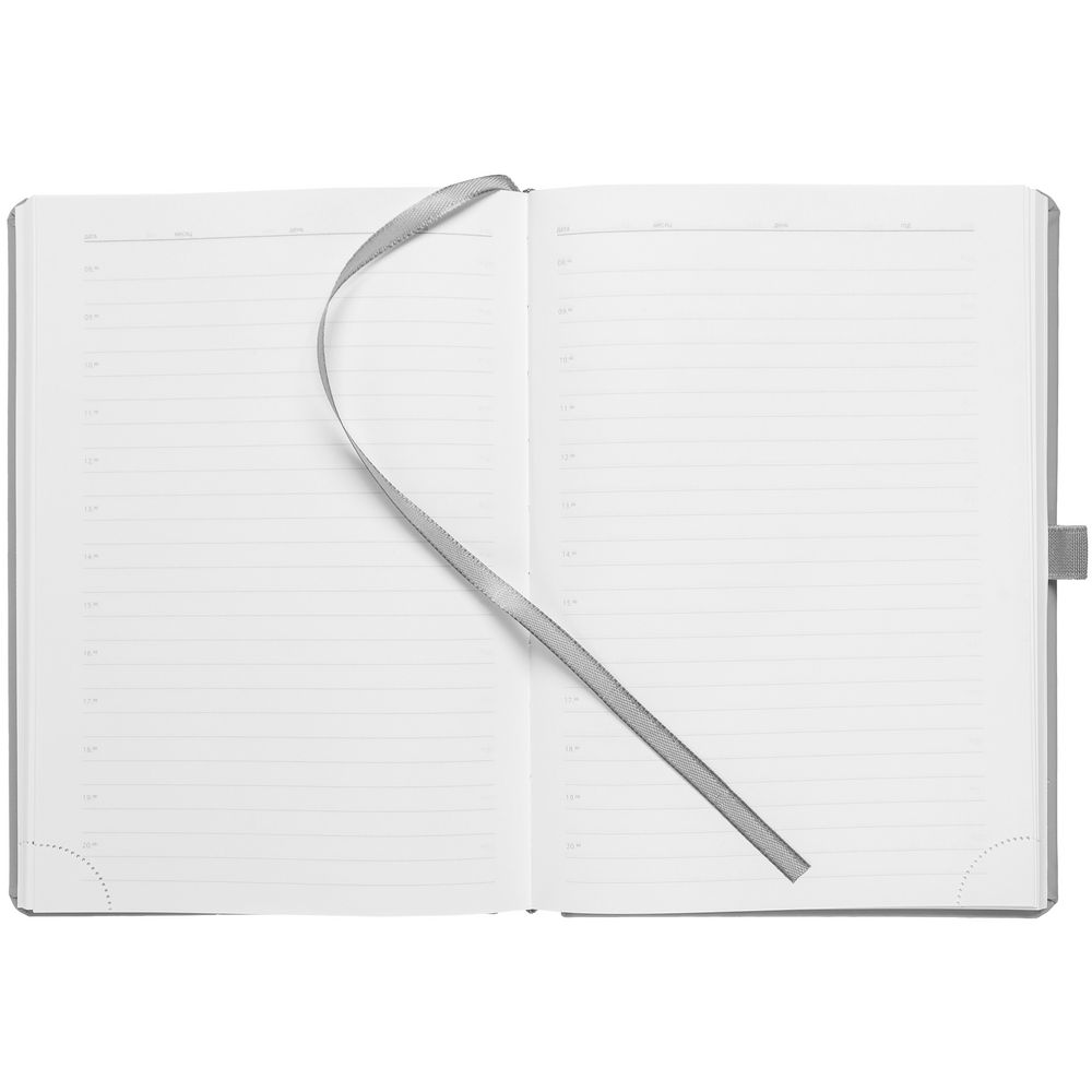 Ежедневник Favor, недатированный, серый — изображение 7