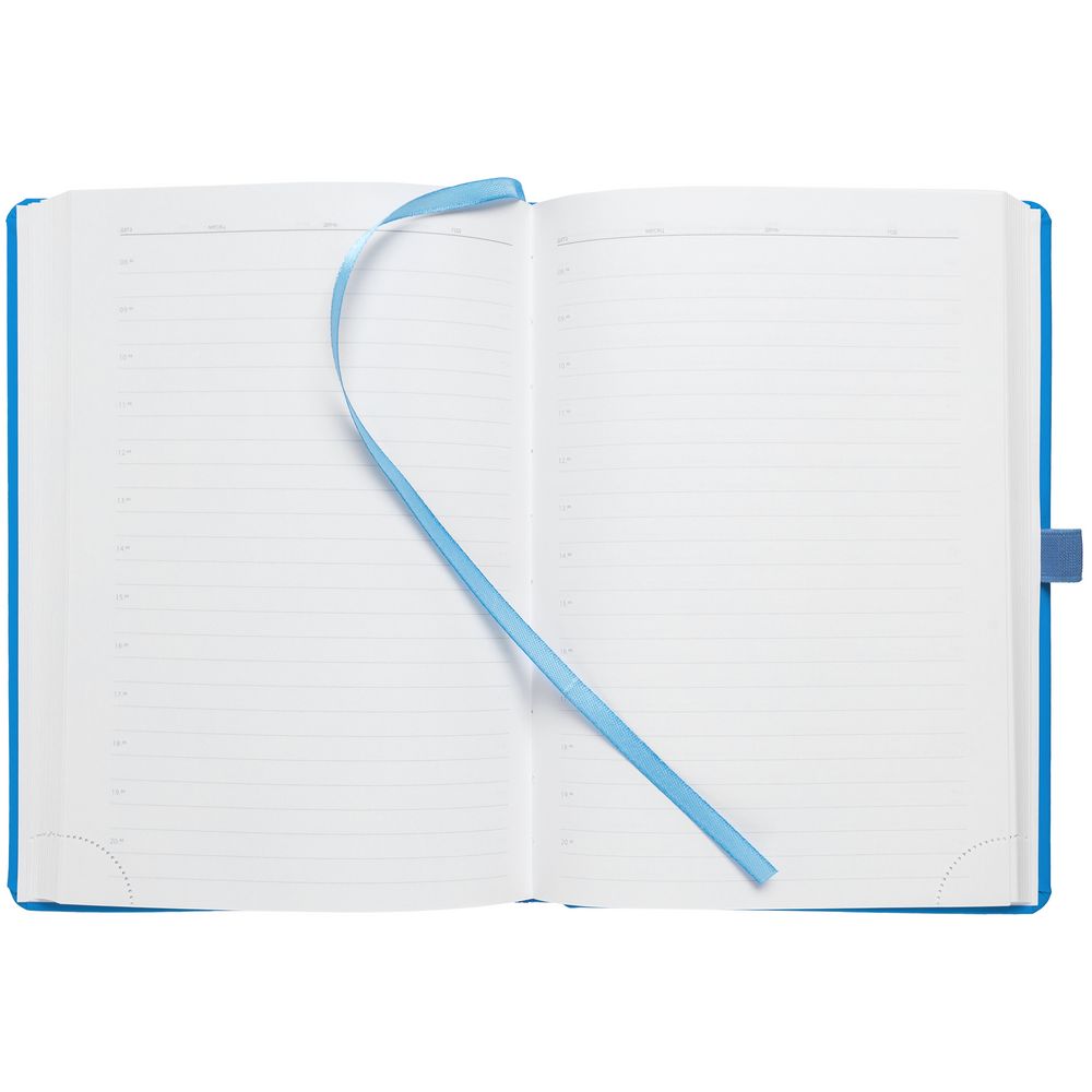 Ежедневник Favor, недатированный, голубой — изображение 7
