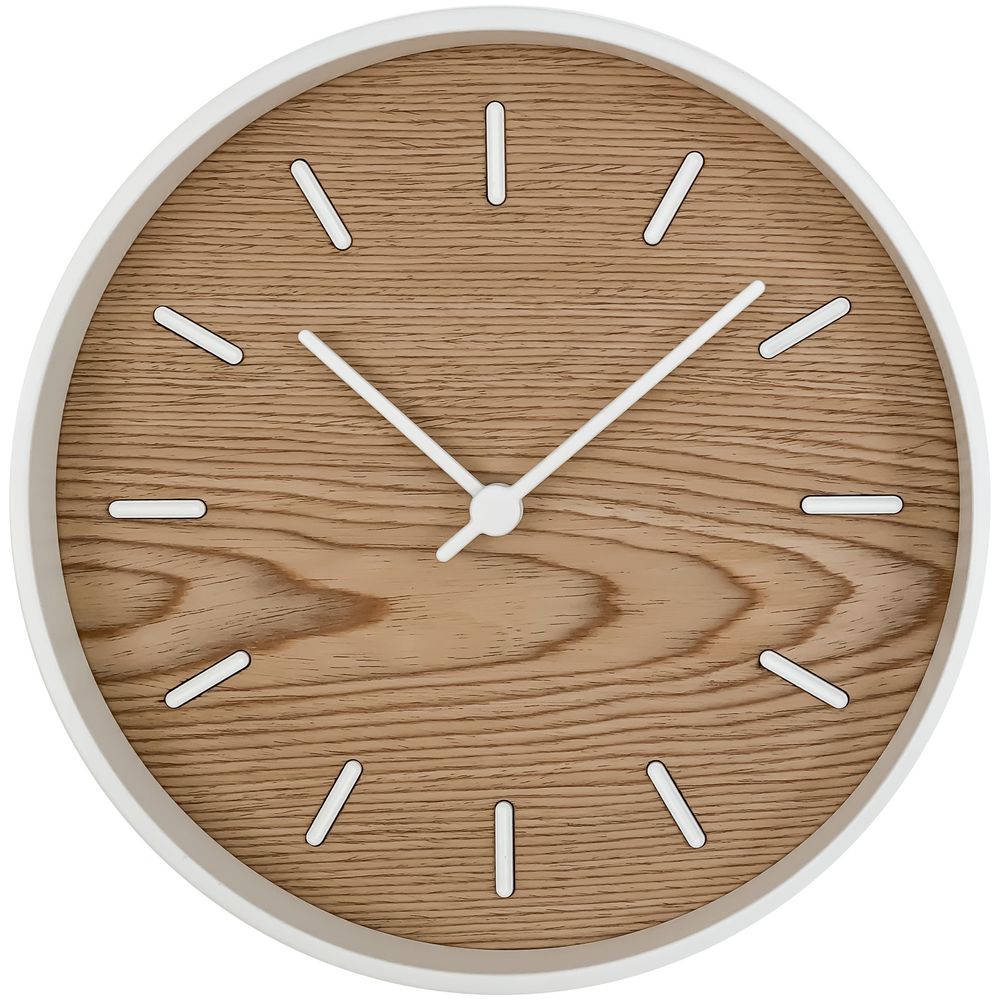 Часы настенные Kudo, беленый дуб — изображение 2
