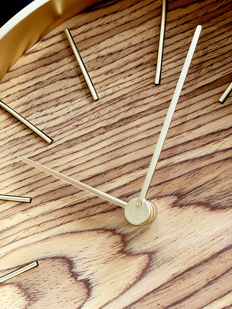 Часы настенные Oscar, дуб — изображение 7