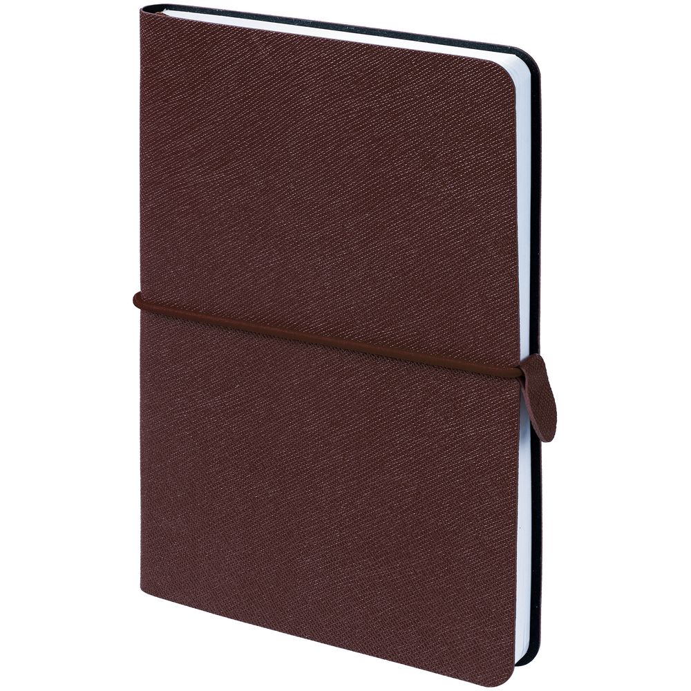 Блокнот Saffian Mini, коричневый — изображение 2