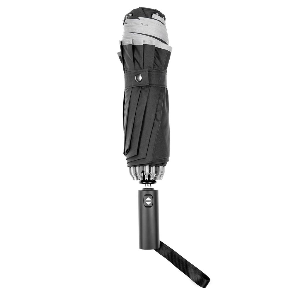 Складной зонт-наоборот Savelight со светоотражающим кантом — изображение 4