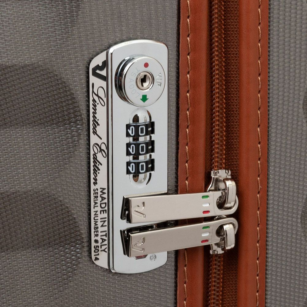 Чемодан E-Lite L, бежевый — изображение 7