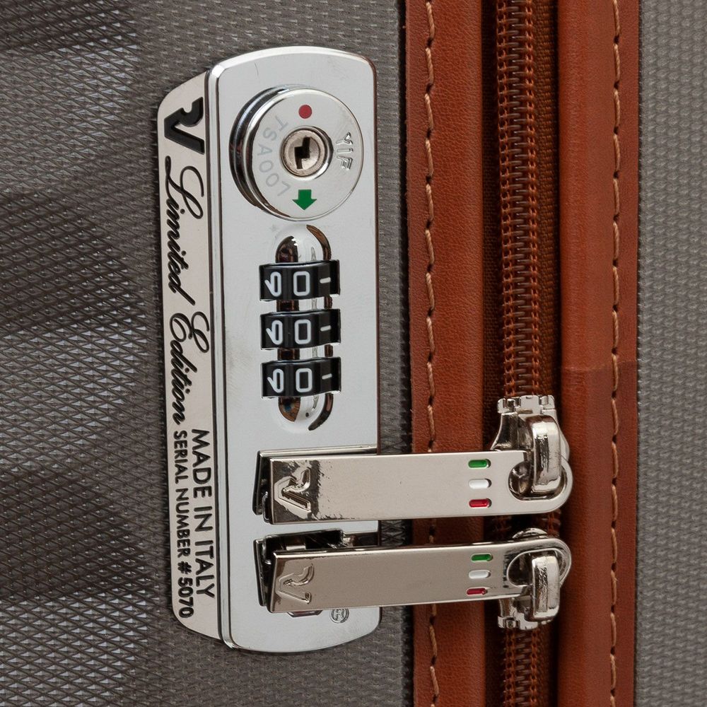 Чемодан E-Lite M, бежевый — изображение 7