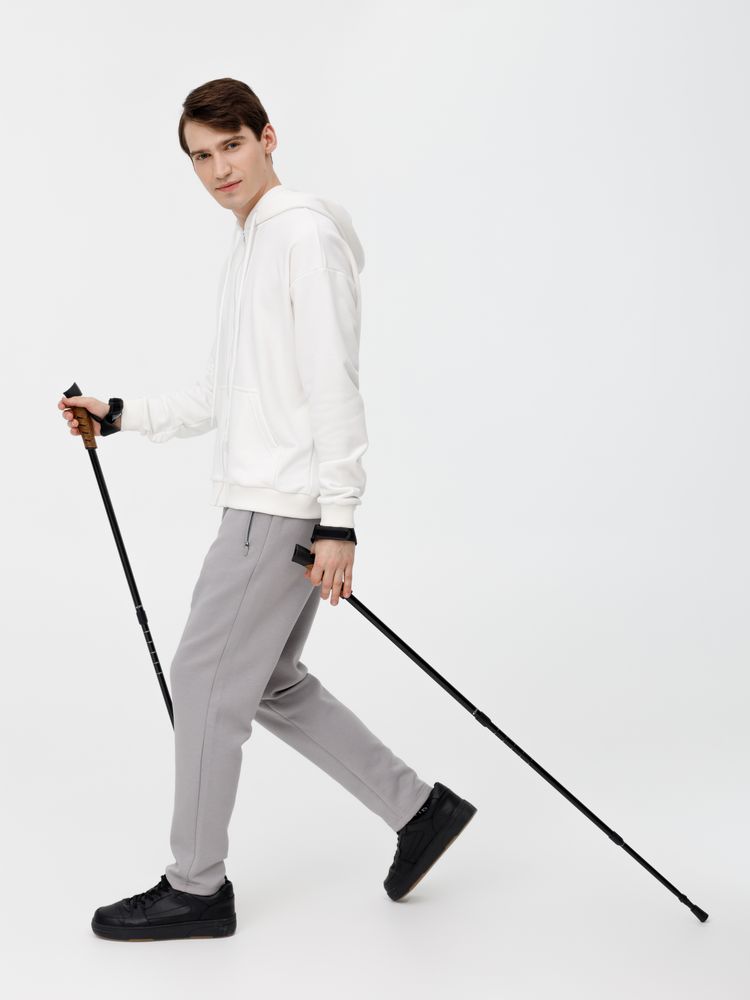 Палки для скандинавской ходьбы Trekk, черные — изображение 14